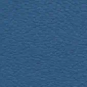 Blue leather texture sample with a granular, pebbled surface and consistent saturated tone, displaying code “cl2021 col. 177”.